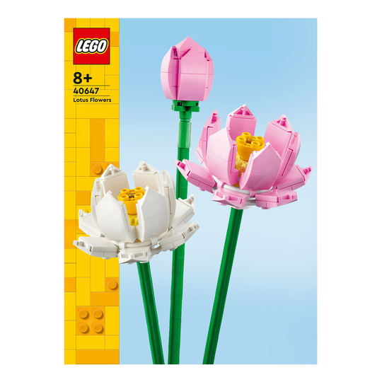 Конструктор Квіти лотоса Botanicals Lego