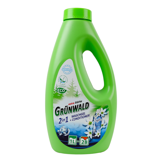 Гель для прання Grünwald 2в1 28циклів 1л
