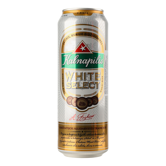 Пиво св.Kalnapilis White s.5%0,568л з/б