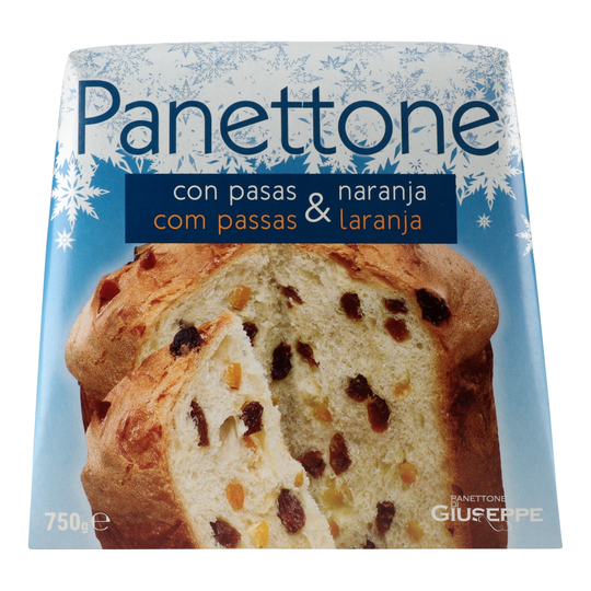 Панеттон родзин+апел.Giuseppe Polo 750г