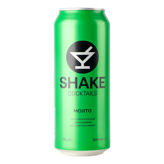 Напій с/а Shake Mojito 7% 0,5л з/б