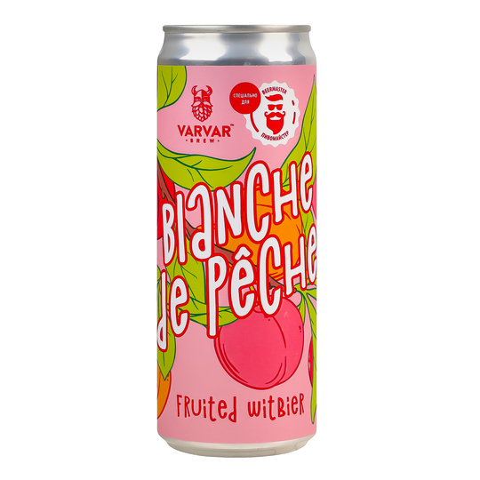 Пиво св.Varvar Blanche 4,8% 0,33л з/б