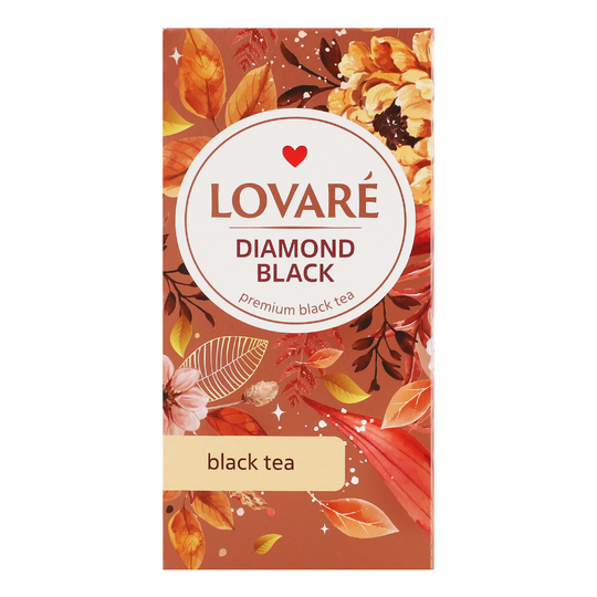Чай чорний Diamond Black Lovare 24*2г