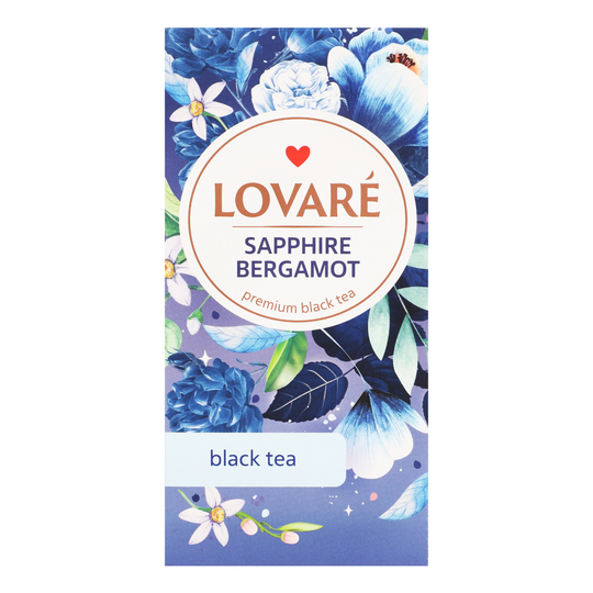 Чай чорний Sapph.Bergamot Lovare 24*2г