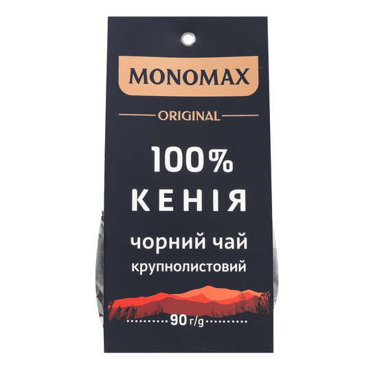 Чай чорний orig.100% Кенія Мономах 90г