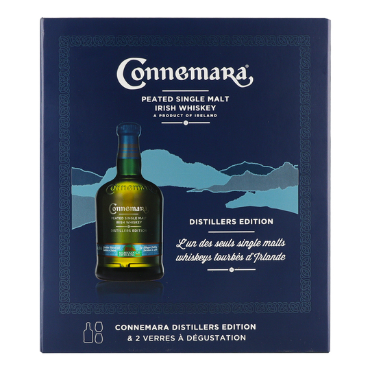 Віскі Connemara P.43% 0,7л в под.уп+2 ск