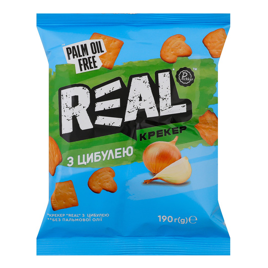 Крекер з цибулею Real Pichkar 190г