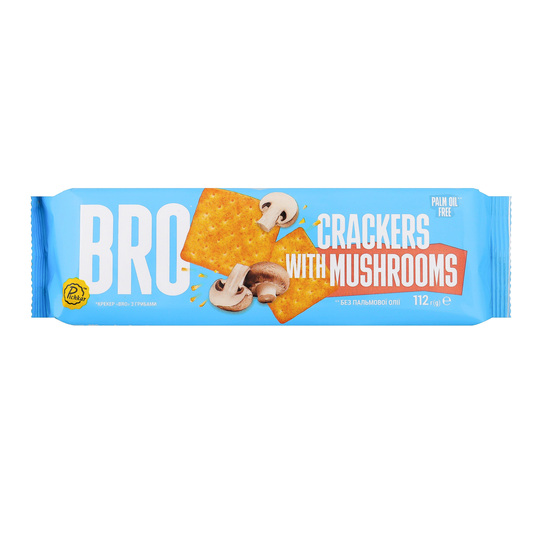 Крекер з грибами bro Pichkar 112г