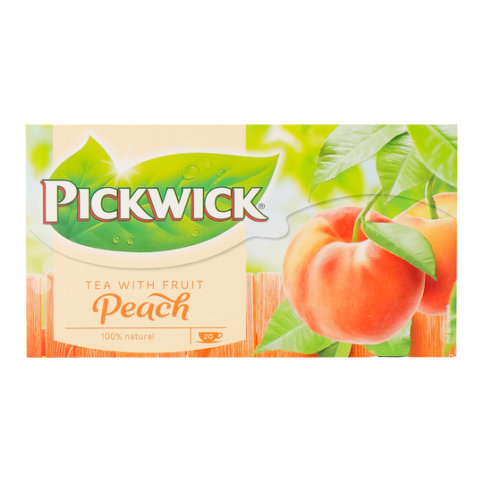 Чай чорний персик Pickwick 20*1,5г