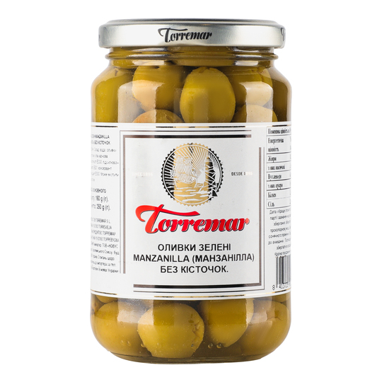 Оливки Манзанілла б/к Torremar 350г