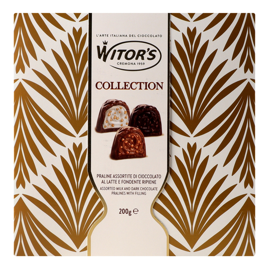 Цукерки в кор.праліне асорт.Witor`s 200г