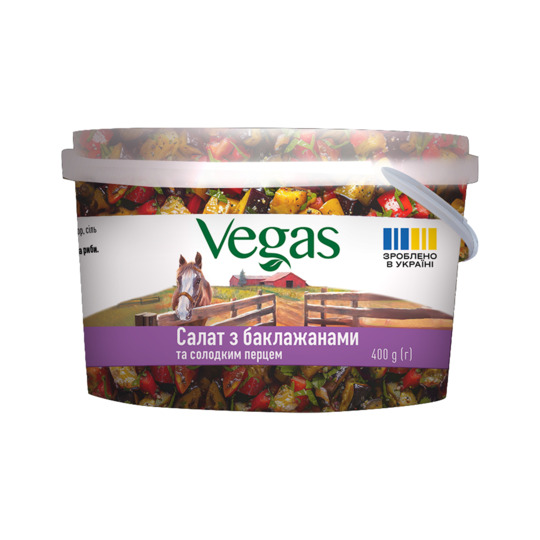Салат з бакл. та сол.перц. VEGAS 400г