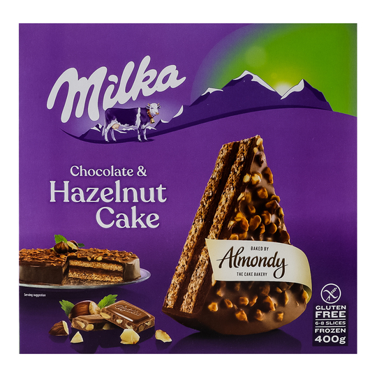Торт Milka з фундуком Almondy 400г