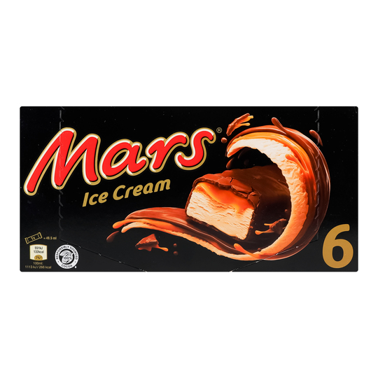 Морозиво молочне з карамеллю Mars 240г