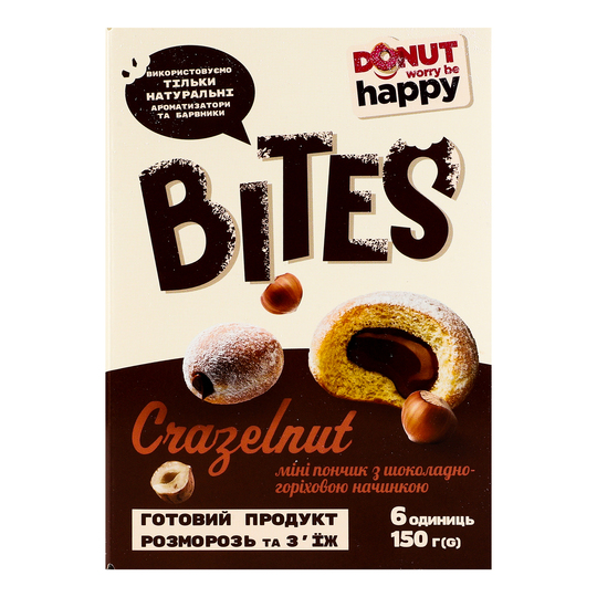 Пончик міні ш/н.Donut Worry Be Happy150г