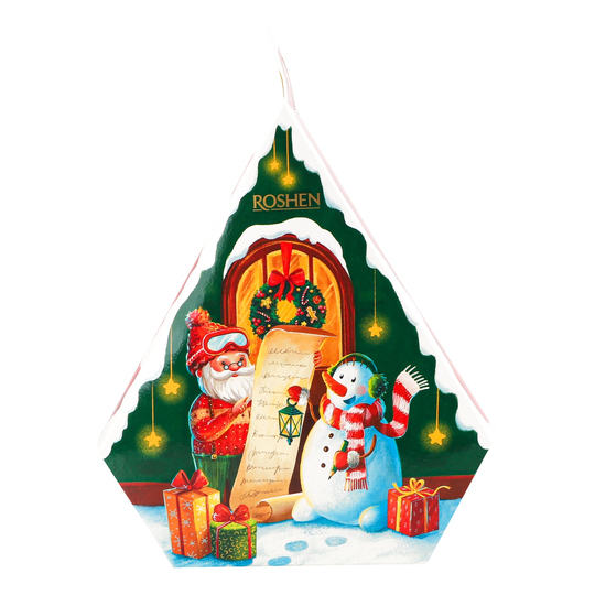 Новорічний подарунок Будиночок Рошен274г