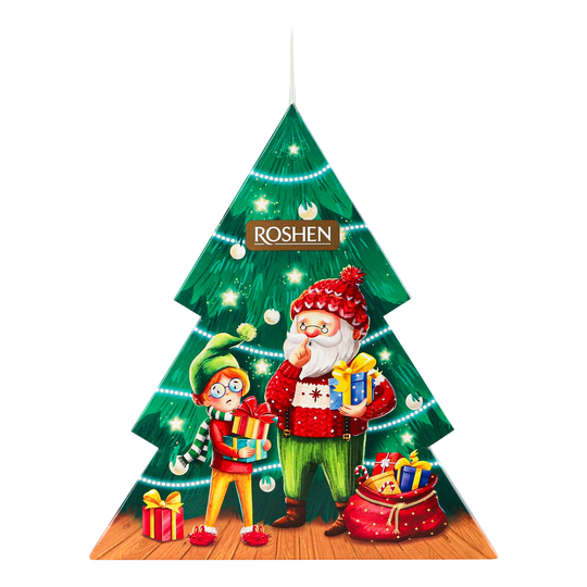 Новорічний подарунок Ялинка Рошен 398г