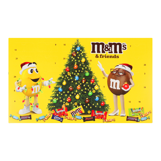 Набір новорічний Різдв. Кал.M&M's 463г