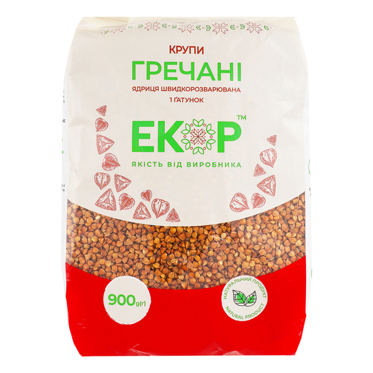Крупа гречана Екор 900г
