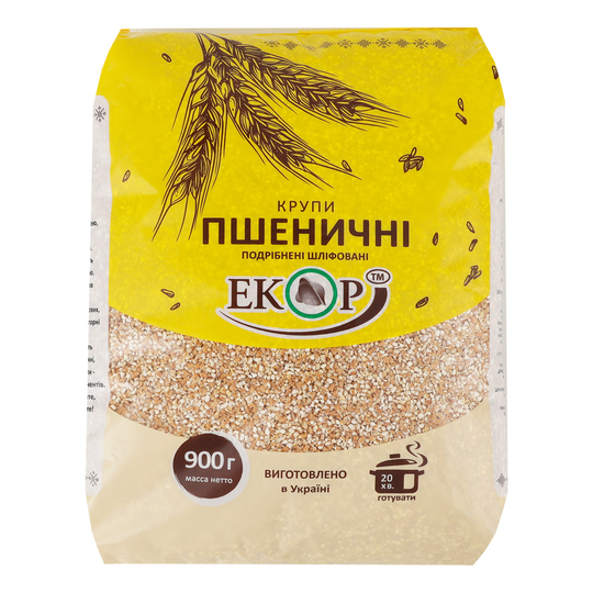 Крупа пшенична Екор 900г