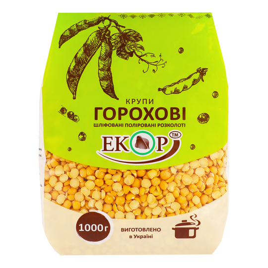 Крупа горохова Екор 1кг