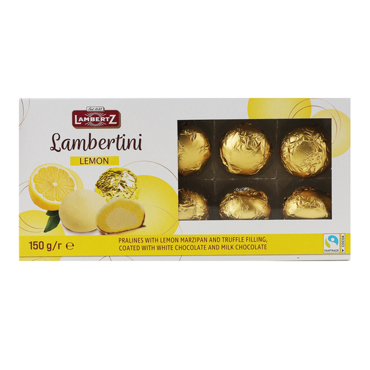 Цукерки в кор.прал.лим.Lambertini 150г