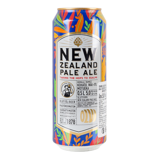 Пиво св.Olvi New Pale Ale 5% 0,5л з/б