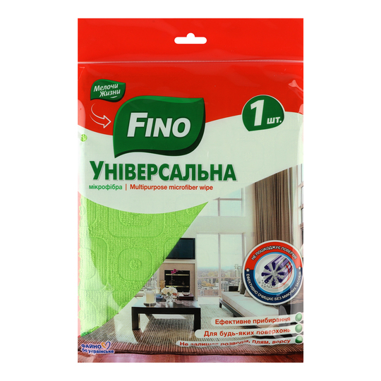 Серветка мікрофібра унів.Fino