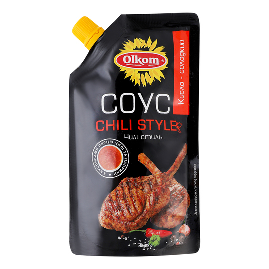 Соус Чилі Олком д/п 180г