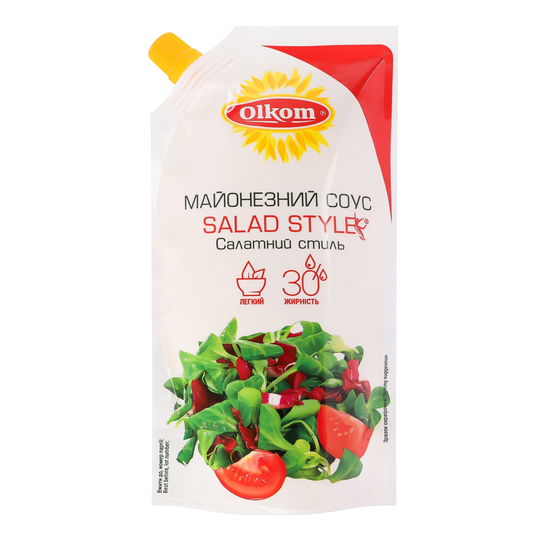 Майонез Салатний 30% Олком д/п 295г