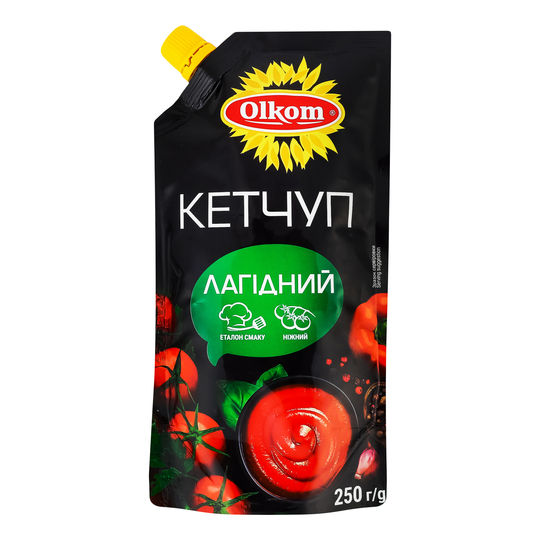 Кетчуп Лагідний Олком д/п 250г