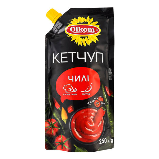 Кетчуп Чилі Олком д/п 250г