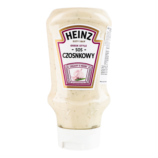 Соус Часниковий Heinz в пл/пл 400мл