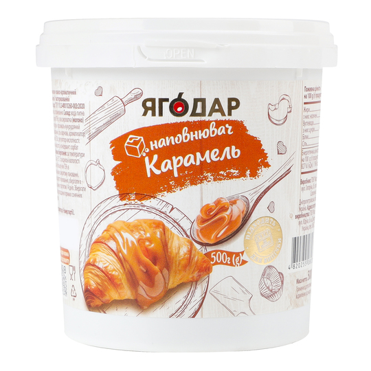 Наповнювач Карамель см.аром.Yagodar 500г