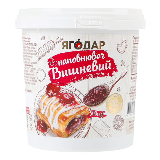 Наповнювач Вишнев.плод-ягід.Yagodar 500г
