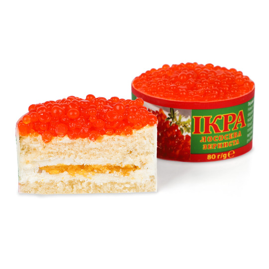 Бенто-торт Солодка ікра, 300г