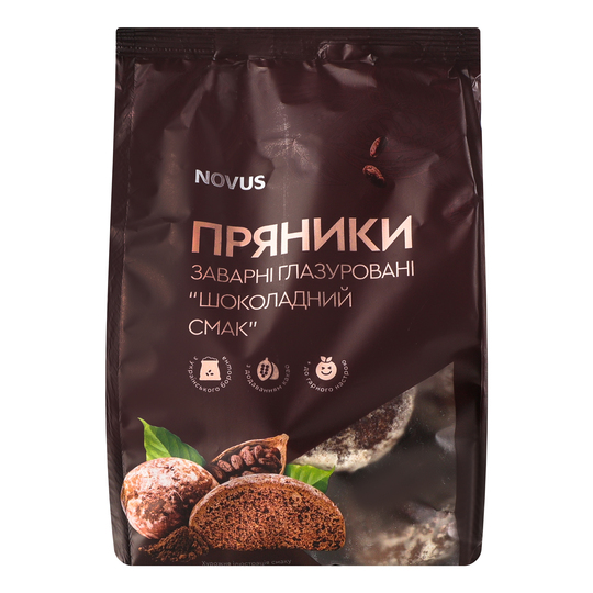 Пряники зі смаком шоколаду Novus 300г