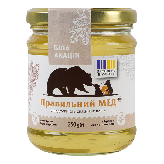 Мед акацієвий Правильний мед 250г