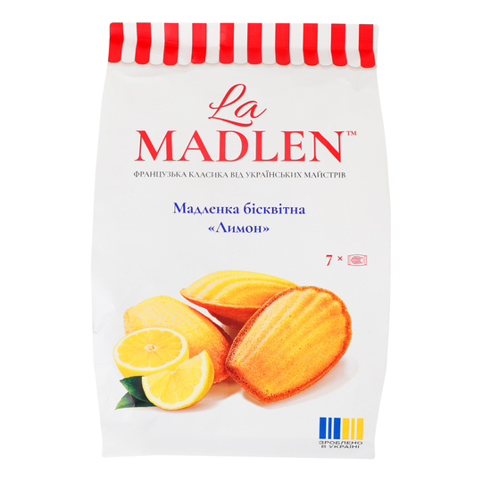Мадленка лимонна La Madlen 140г