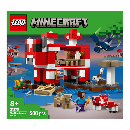 Конструктор Lego Minecraft Гриб.будинок