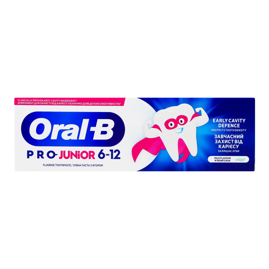 Зубна паста pro junior Oral-B 75мл