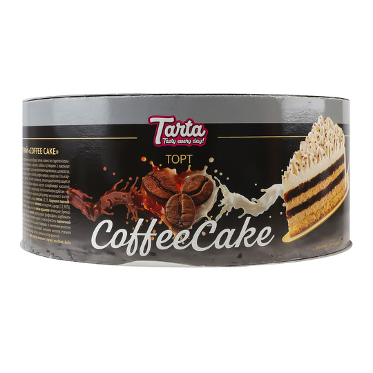Торт бісквітний Coffee cake Tarta 450г