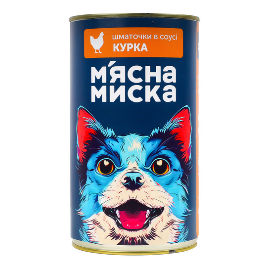 Корм вологий д/собак ММ курка 1,240 кг