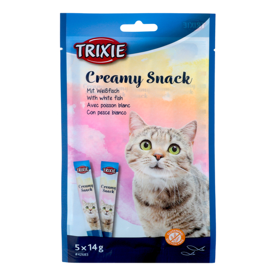 Ласощі д/котів Trixie біла риба, 70г