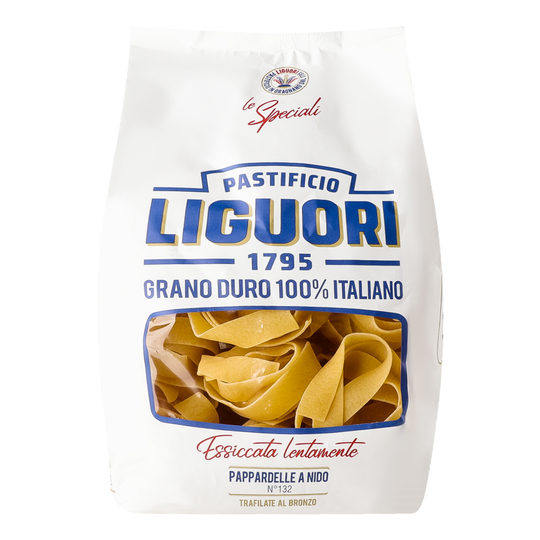Макарони pappardelle a nido Liguori 500г