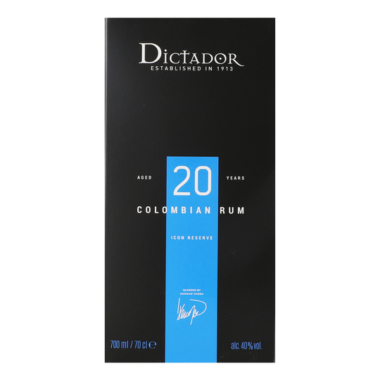 Ром Dictador 20років 40% 0,7л в коробці