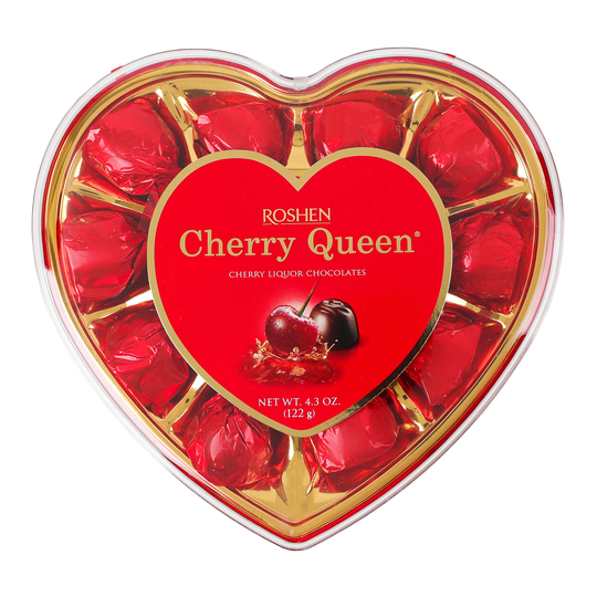 Цукерки шок. Cherry Queen Roshen 122г