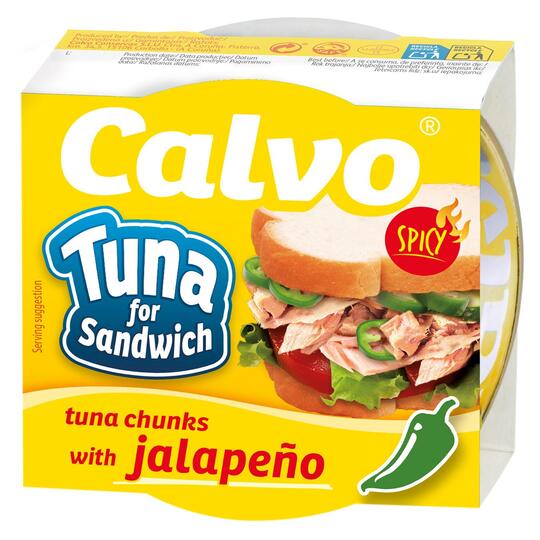 Тунець для сенд.з гос.пер.Хал.Calvo 142г