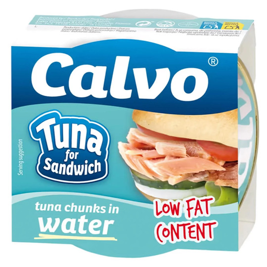 Тунець для сенд.у влас.соку Calvo 142г