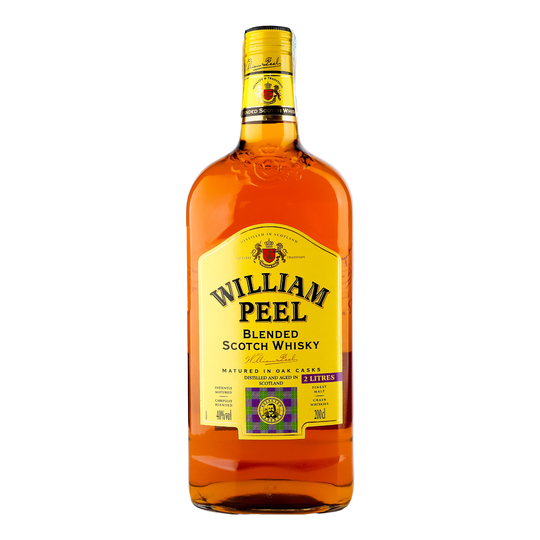 Віскі William Peel Blended 40% 2л